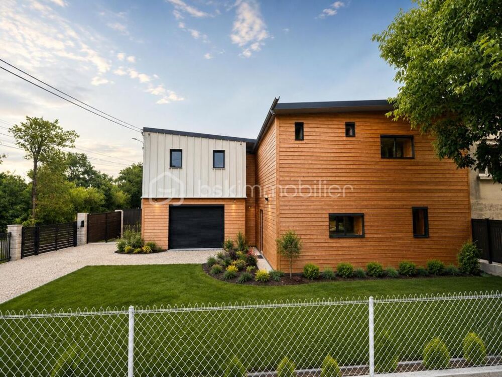 Maison en ossature bois à terminer