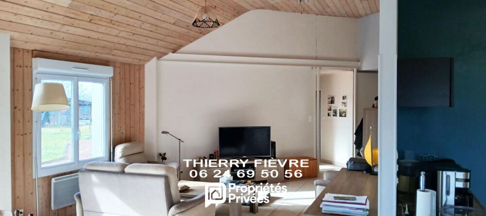 Vente Maison Allonnes 49360 Maison de plain pied  de 6 pièces 4 chambres de 132 m2 sur un terrain de 1340 m2 Allonnes