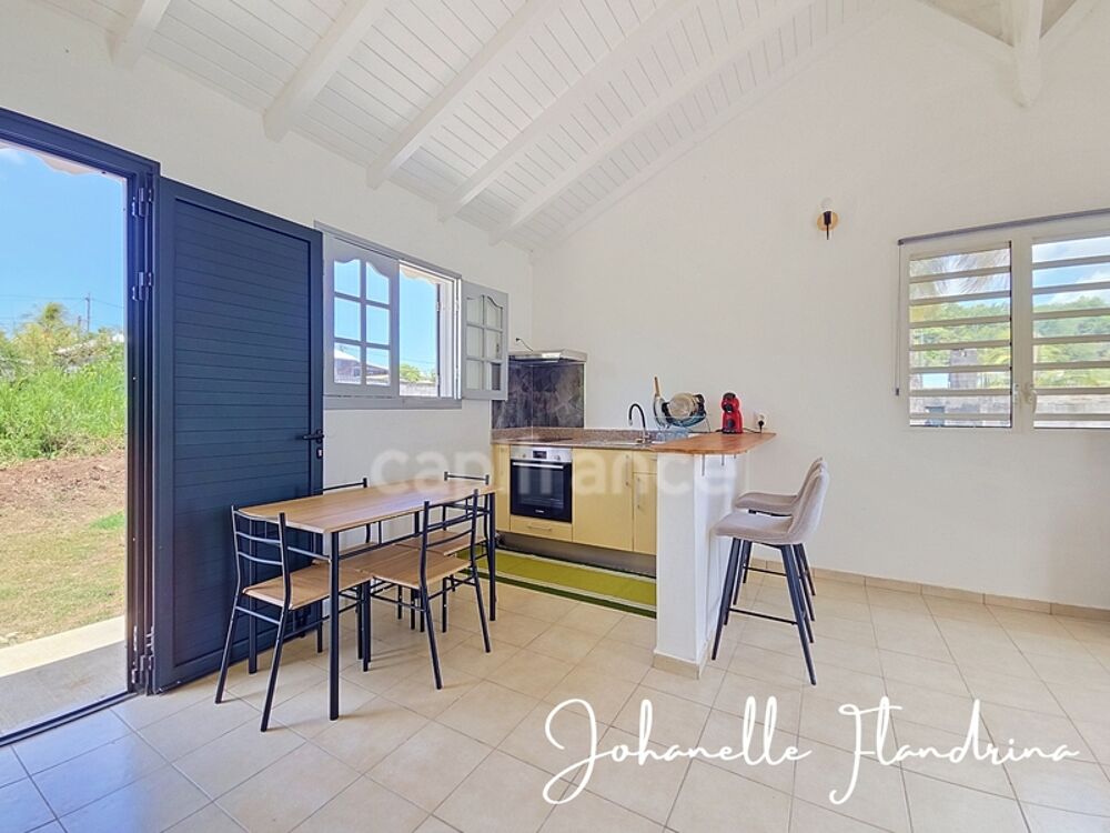 Maison individuelle 1 chambre, meublée avec jardin, terrasse  Les Abymes (Boisripeaux - Difort)
