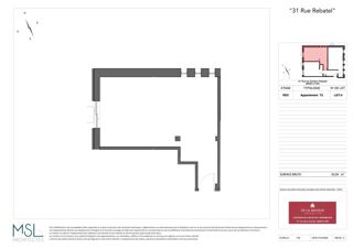  Appartement � vendre 2 pi�ces 33 m�