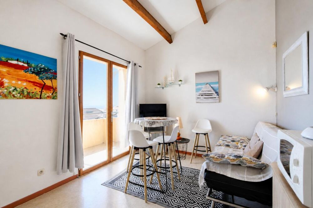 Appartement Saint Pierre La Mer vue Mer