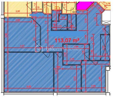 &Agrave; LOUER – BUREAUX 113 m&sup2; – MASSY / GARE TGV / ZONE INDUSTRIELLE 1525 91300 Massy