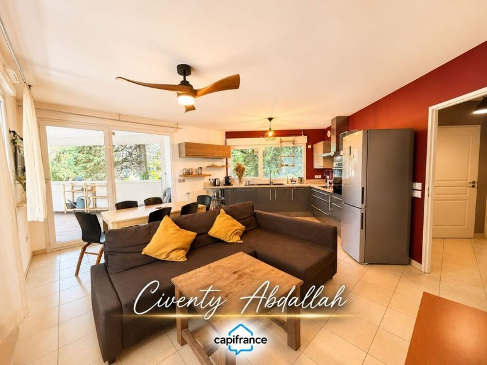 A vendre EN EXCLUSIVITÉ  T3 AVEC GRANDE TERRASSE À GRENOBLE (38)