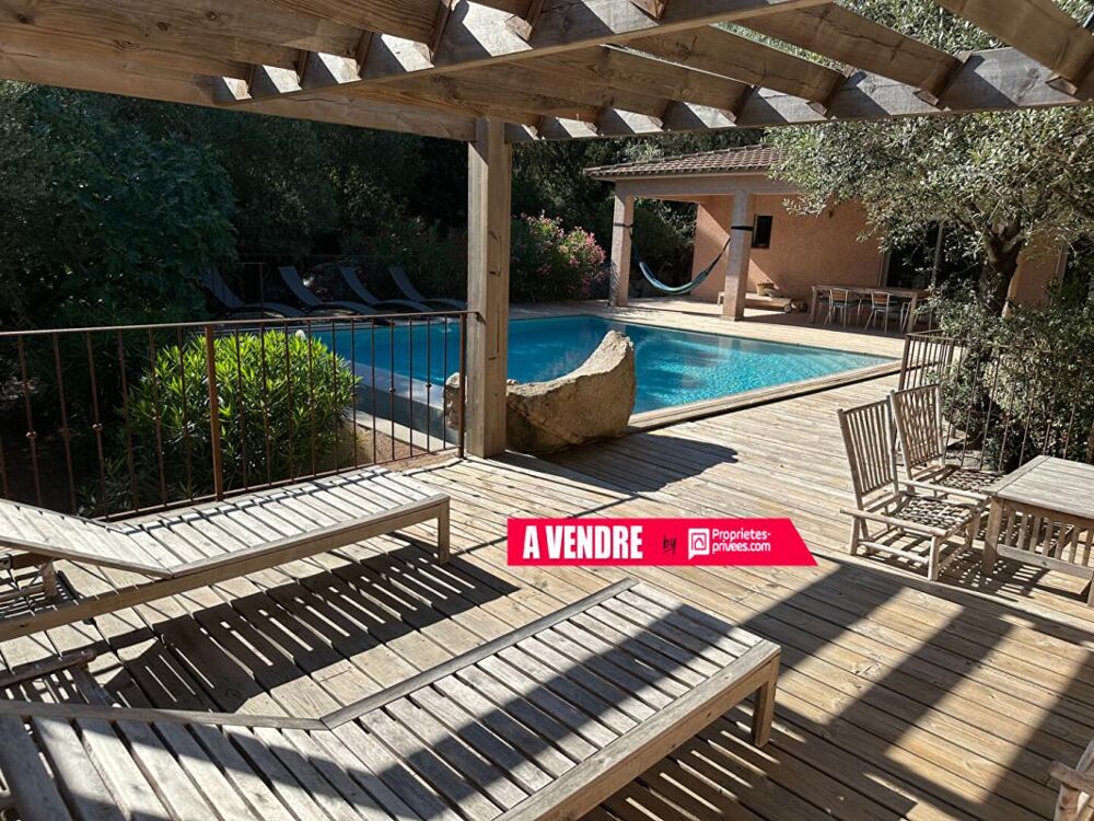 Maison type T4 avec piscine sur grand terrain - STE LUCIE DE PORTO-VECCHIO (20144) - CORSE DU SUD - FRANCE