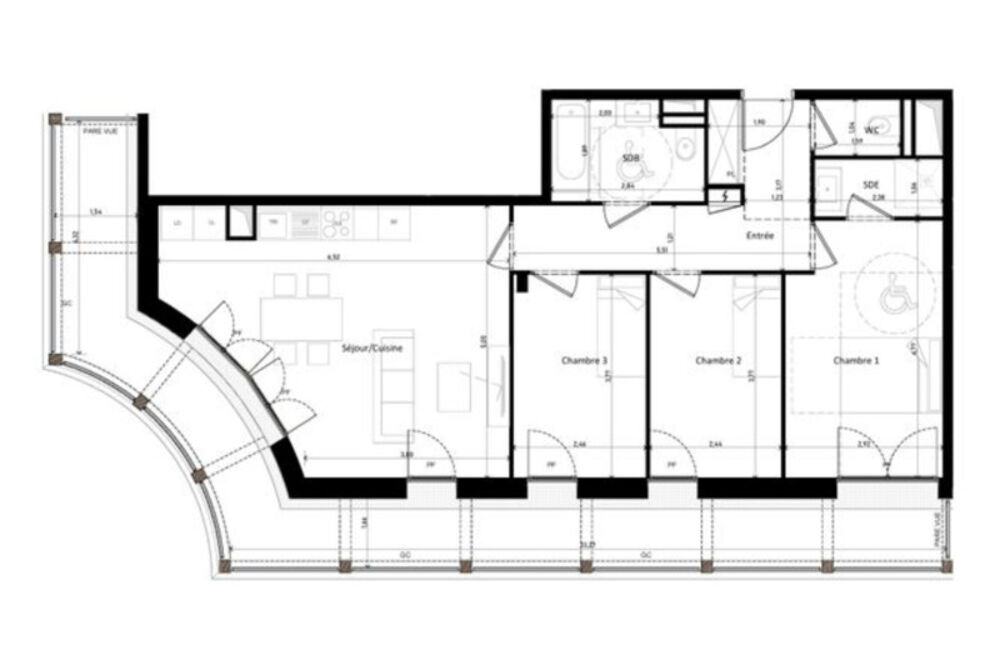 Vente Appartement Appartement T4 avec grande terrasse dans un environnement privilégié à vendre ANNEMASSE (74) Annemasse