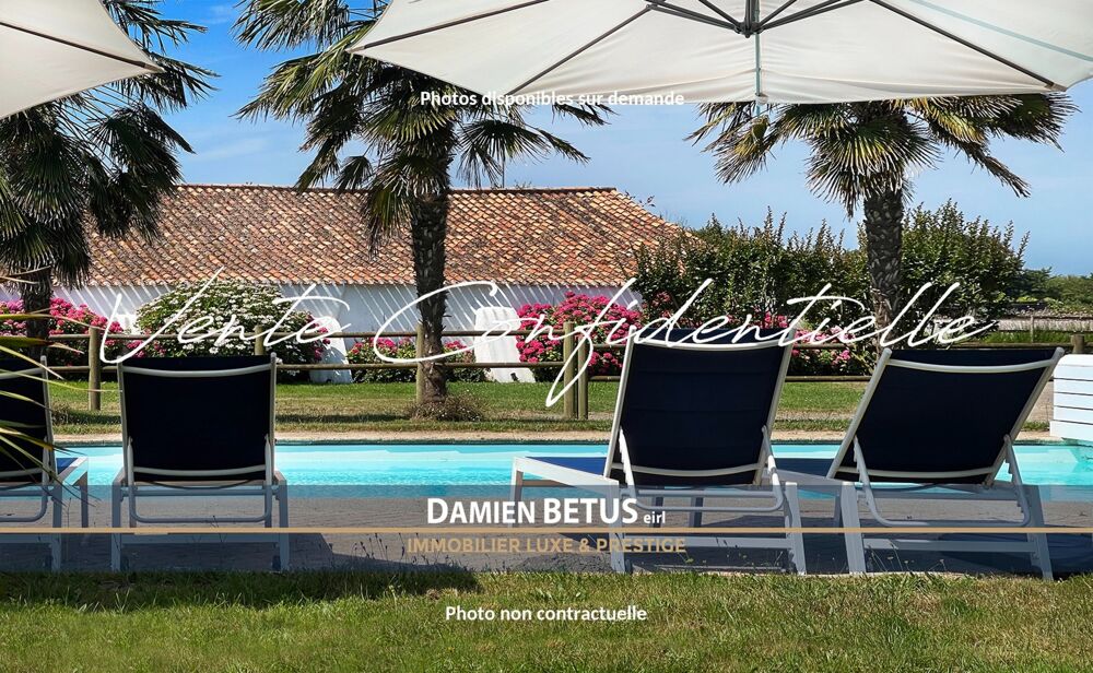 Vente Maison Maison à vendre 11 pièces proche CHALLANS (85), propriété haut de gamme, terres attenantes Challans