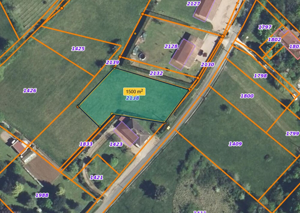Vente Terrain Terrain à vendre de 1 500,00 m² MILHAC DE NONTRON (24) - CU Opérationnel 03.2026 - Terrain plat Milhac de nontron