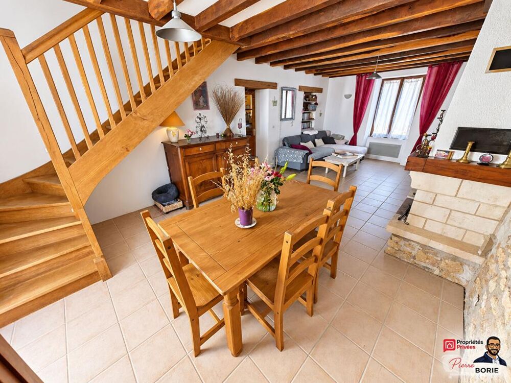 Vente Maison Exclusivité : MÂRON, Longère en pierre, 4 chambres, 167 m² au sol, terrain de 1 675 m² Maron