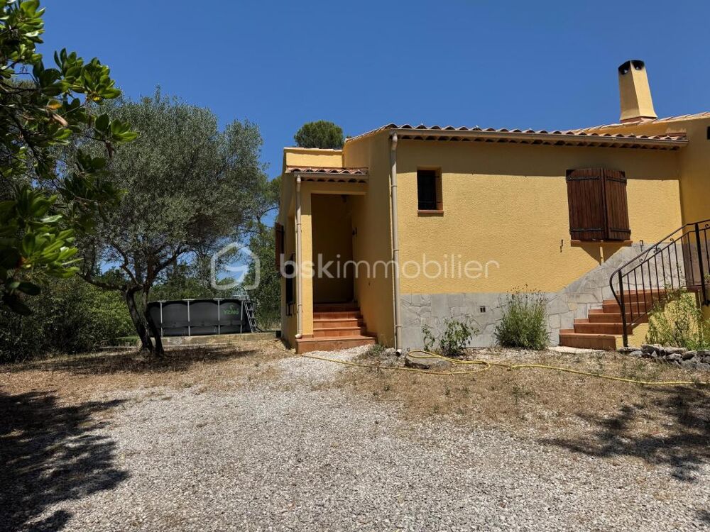 Coup de coeur à Néoules  Charmante villa de plain-pied, calme absolu et grand terrain sans vis-à-vis