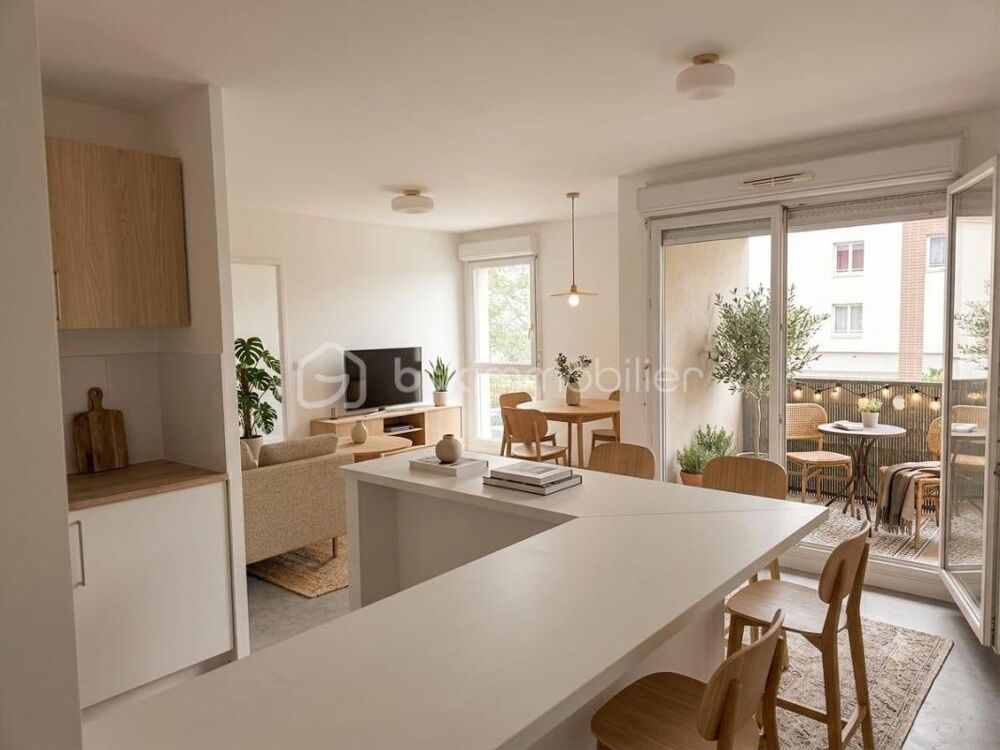COUP DE COEUR ! 2 PIÈCES RÉNOVÉ AVEC BALCON, PARKING ET DPE C  RÉSIDENCE VILLA DES POÈTES