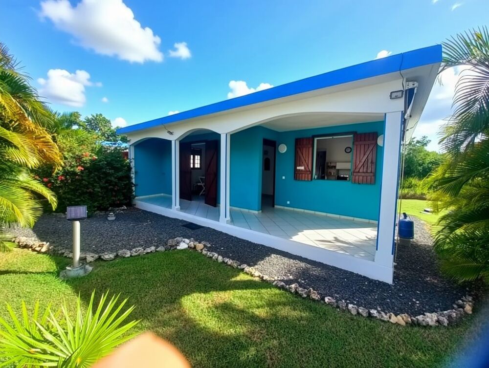 3 villas ou Gites à vendre à ANSE BERTRAND (971),piscine, 2000M2 terrain, proches plages