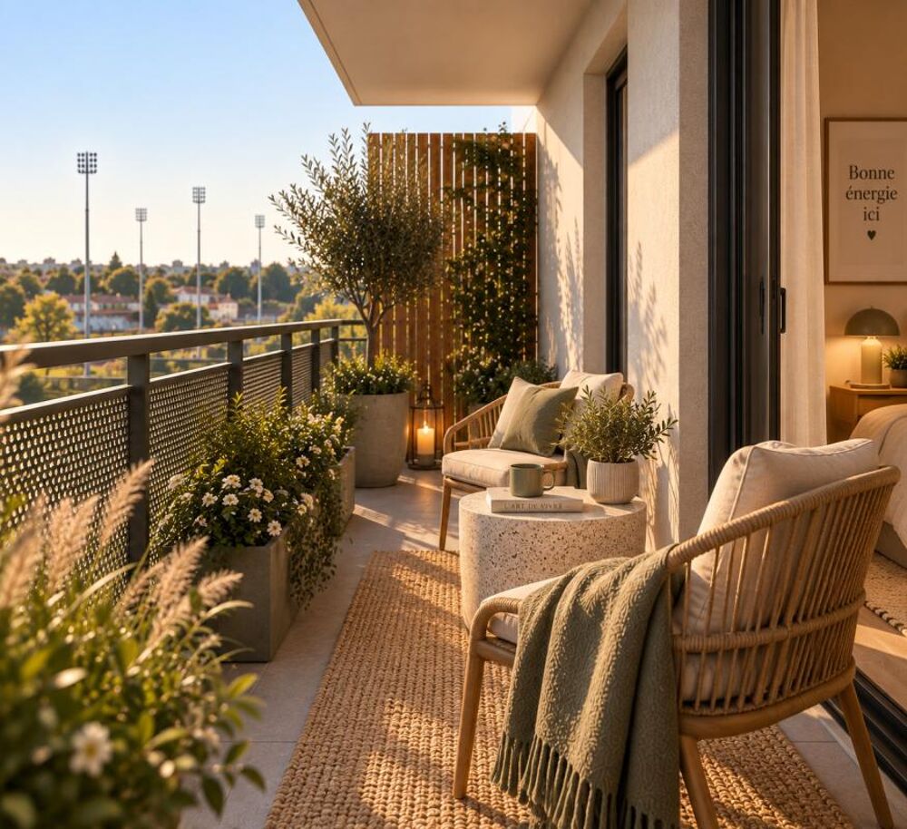 Vente Appartement T4 au dernier étage avec 38 m² d'extérieurs Begles