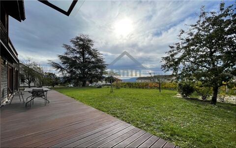 Dpt Ain (01), à vendre CHALLEX  Belle Maison Familiale , Vue Panoramique, Proche de Genève / terrain plat de 812 m² 695000 Challex (01630)