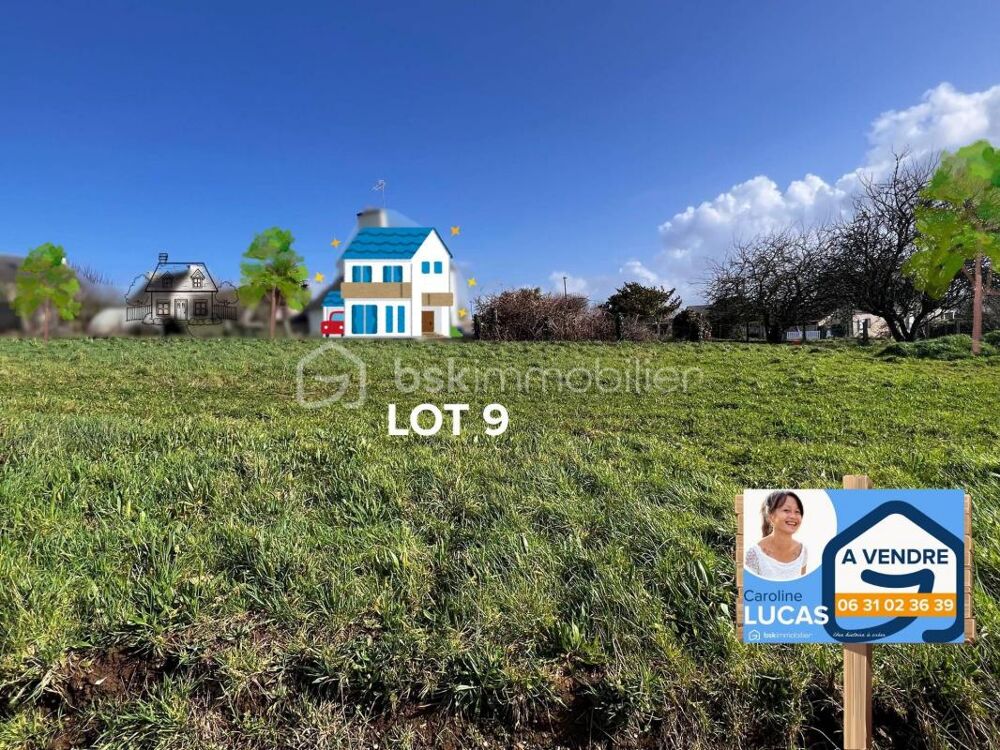 Vente Terrain LOT 9 Terrain à bâtir de 448 m2 Plomodiern