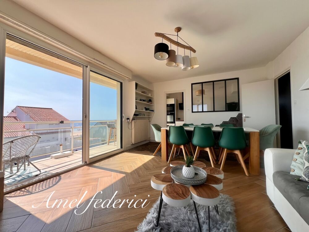 LOcéan pour horizon, une adresse dexception pour ce bel appartement 85 m2 + Studio 22 m2 !!