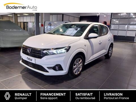Dacia Sandero SCe 65 - 22 Confort 2022 occasion Quimper 29000