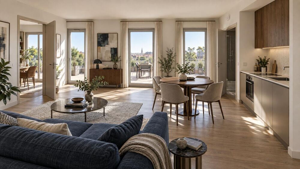 Vente Appartement T2 LUMINEUX AVEC GRANDE TERRASSE Bordeaux