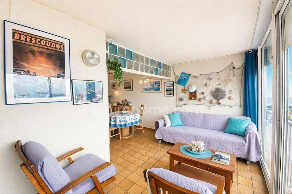 Studio cabine 32m2 avec parking vieux port LE CAP D'AGDE (34)