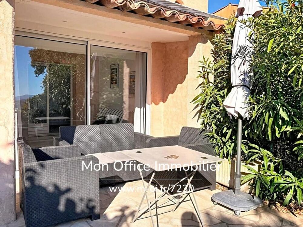 Vente Appartement Référence : 7230-LES - MAZET VUE MER ET COLLINES AVEC JARDIN AUX ISSAMBRES Roquebrune sur argens