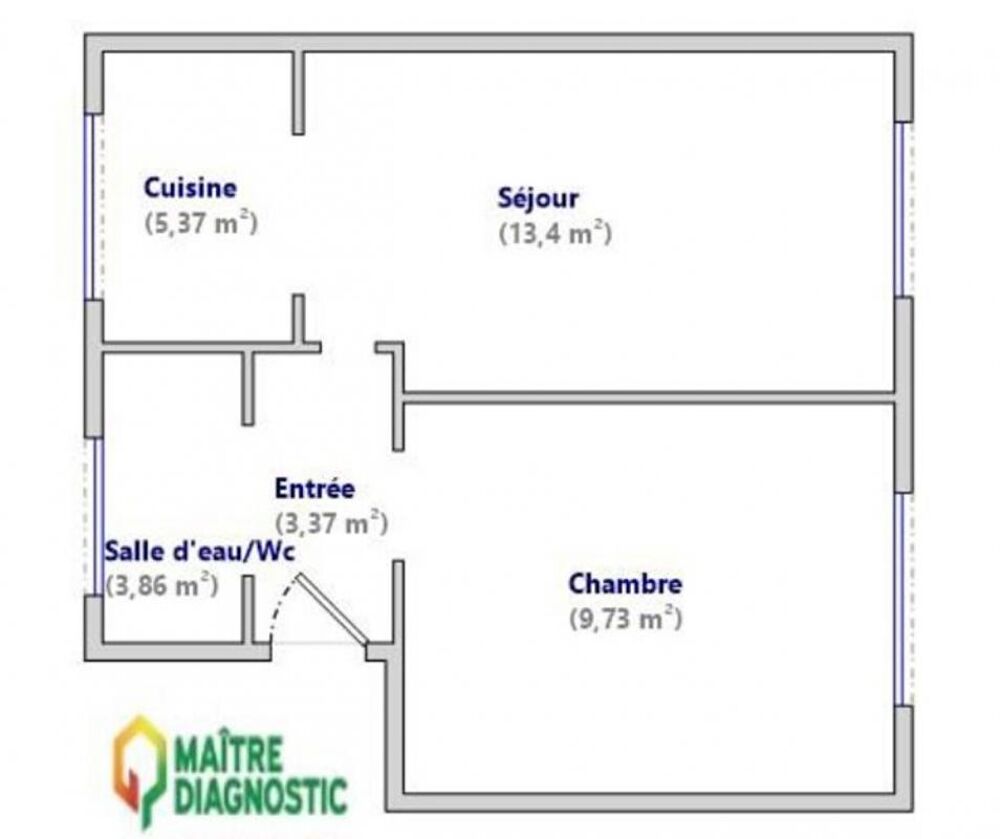 Appartement a louer colombes - 2 pièce(s) - 36 m2 - Surfyn