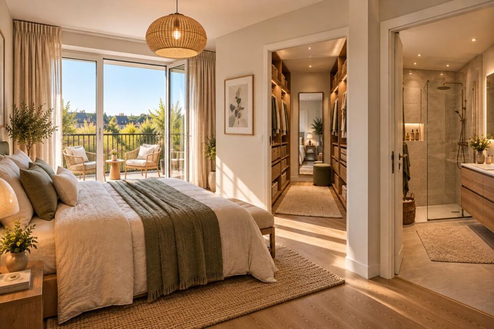 Vente Appartement Superbe T4 lumineux avec balcons à proximité de Deauville Benerville sur mer