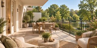Vente Appartement SUPERBE 2 PIÈCES – GARE DE PUTEAUX À 6 MIN À PIED – TERRASSE D'ENVIRON 26 M² – PARKING Puteaux