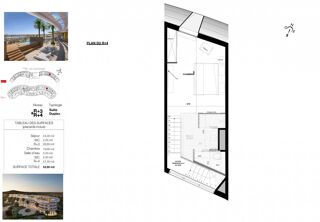  Appartement  vendre 2 pices 53 m