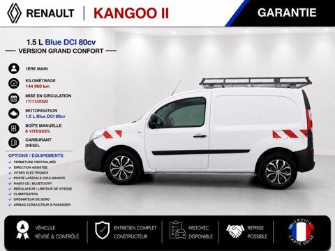 Kangoo Express 1&deg; Main / 1.5L Bleu DCI 80cv Pack GRAND CONFORT CLIM/REGUL/G 2021 occasion 60430 Abbecourt
