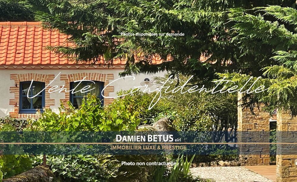 Vente Maison Maison à vendre 6 pièces proche de CHALLANS (85), jardin, double carport, charme Challans