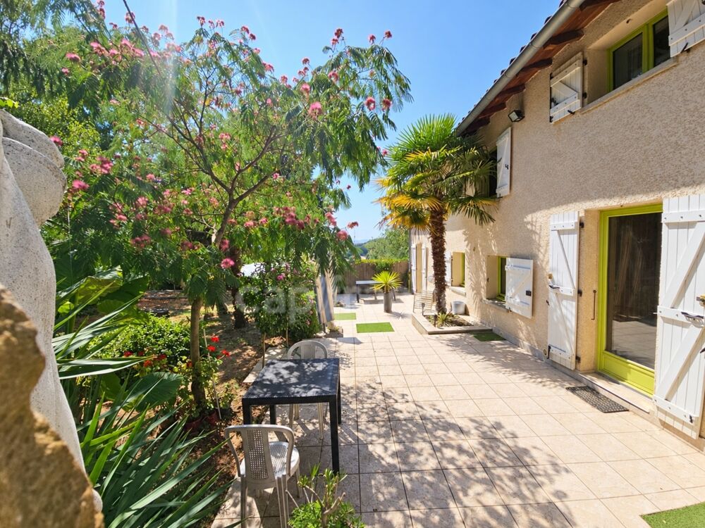 Maison individuelle, 3 CHAMBRES, 2254M2 DE JARDIN CLOS, ARBORÉ ET AMÉNAGÉ, AU CALME, PAS DE VOISINAGE PROCHE, EXPOSÉE SUD, 1H DE