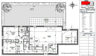  Appartement � vendre 3 pi�ces 74 m�