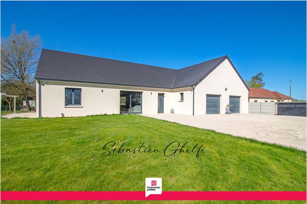 belle maison avec 3 chambres dont 1 suite-salle de sport-double garage