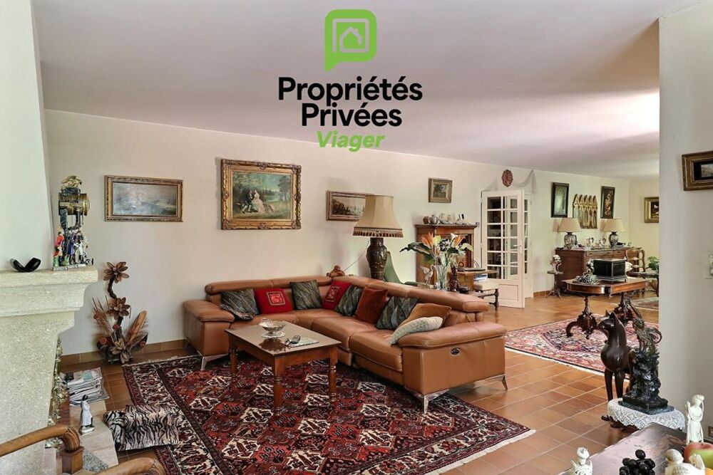 VIAGER OCCUPE - MAISON 176m² sur terrain de 6500m²