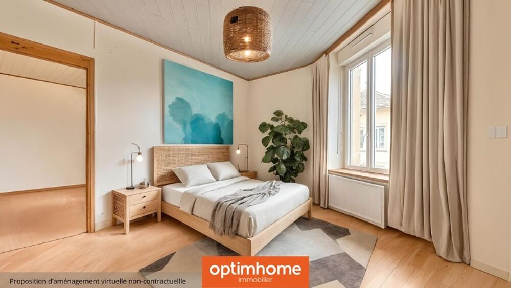 Appartement, 3 chambres  1er étage  Faibles charges et locataires en place