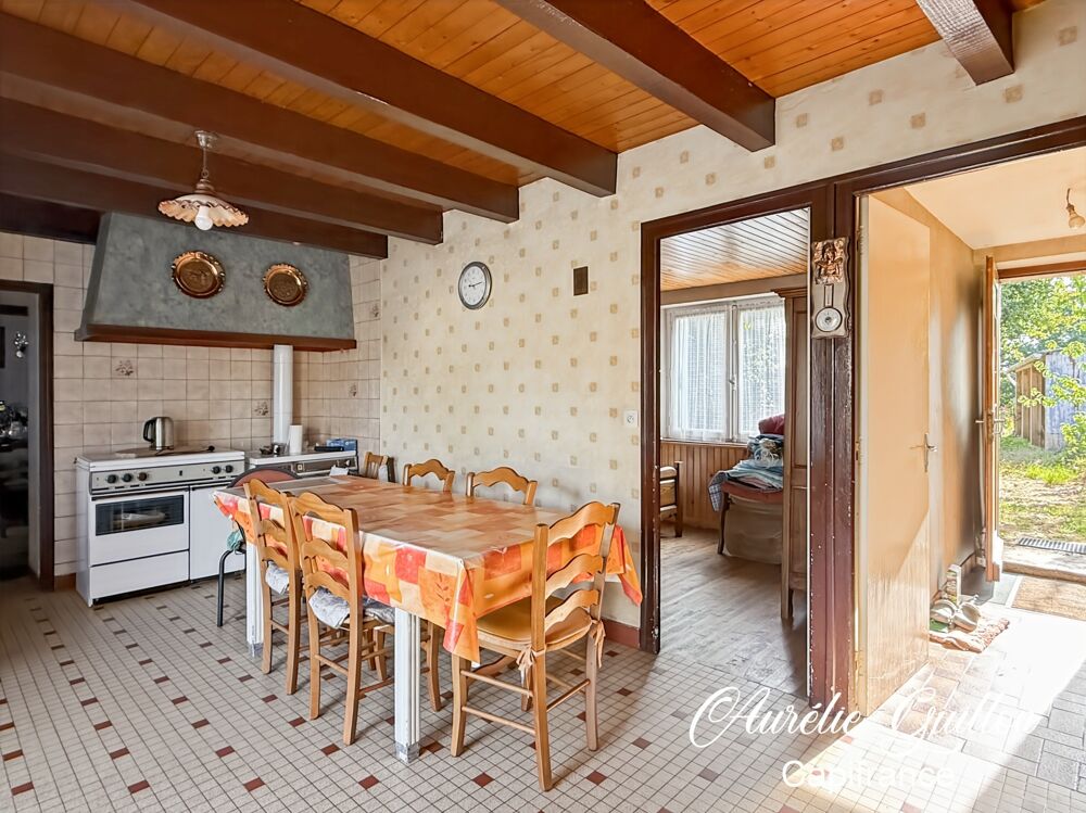 Vente Maison Le Roc-Saint-André – Maison en pierre 5 pièces 80 m2 avec beau potentiel Val d oust