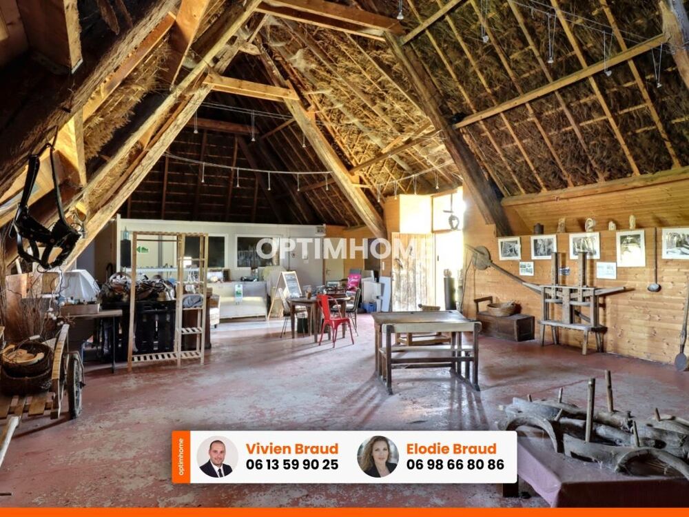 Vente Maison Pierre, chaume, grands volumes et vue sur le Sancy : un projet rare dans le Cantal Valette