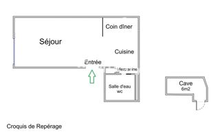  Appartement à vendre 1 pièce 21 m²