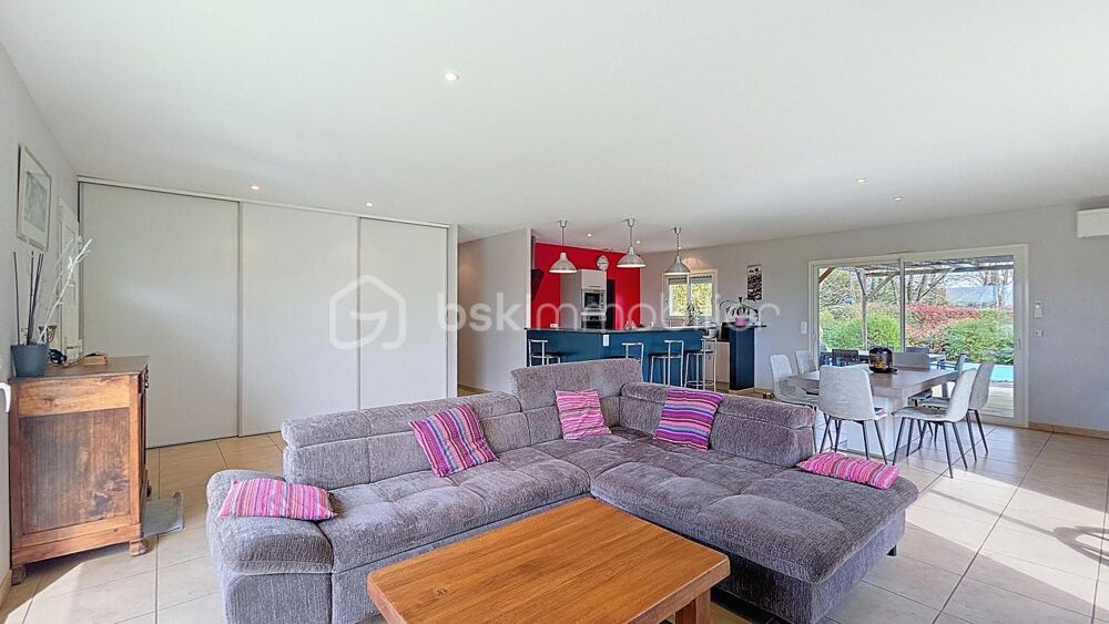 Maison plain-pied 125 m² avec piscine sur 2000 m² de terrain