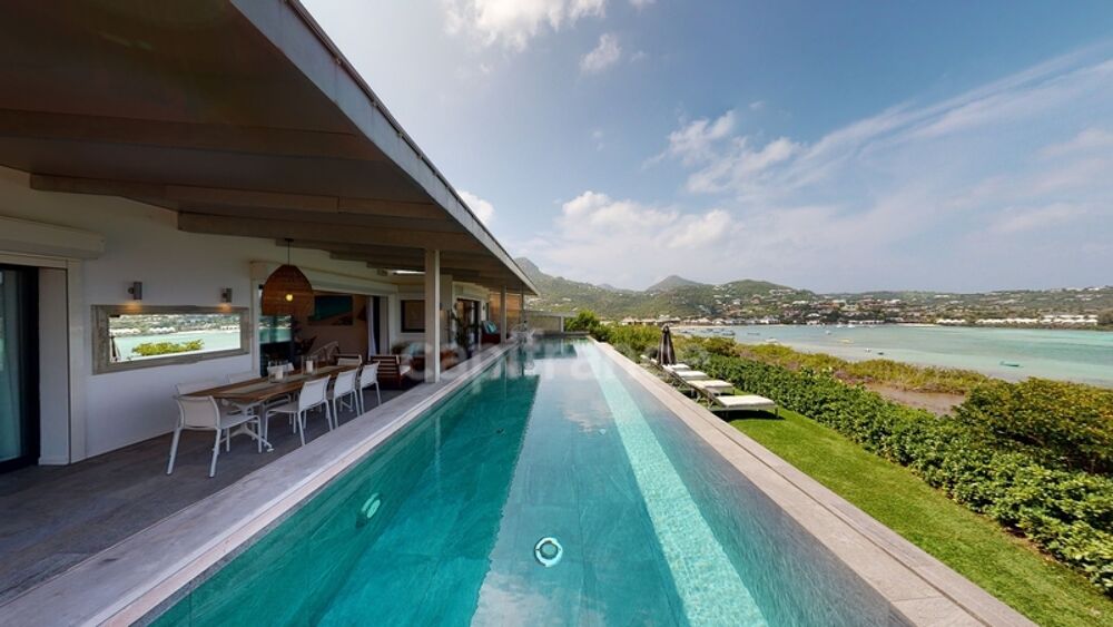 VILLA DE PRESTIGE À VENDRE 3 CHAMBRES AVEC VUE MER SUR GRAND CUL-DE-SAC, SAINT-BARTHÉLEMY (97133)