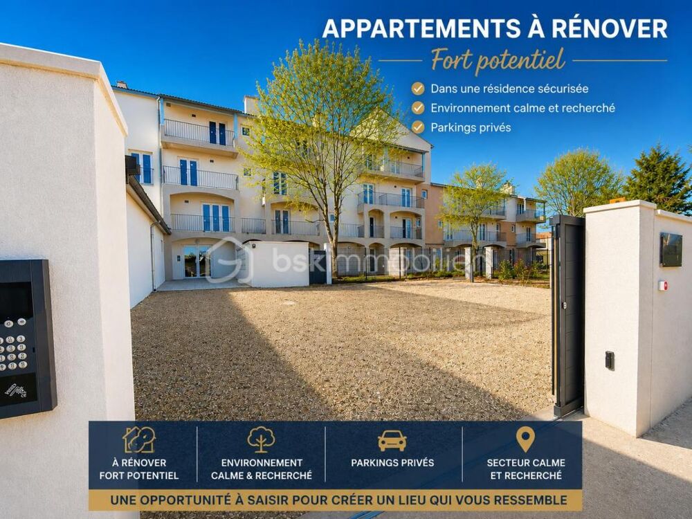 SAINT-CHRISTOL ((84) - Créez votre T3 sur mesure ! Plateau sous forme d'appartement de 103 m² env. situé au 1er étage avec ascen
