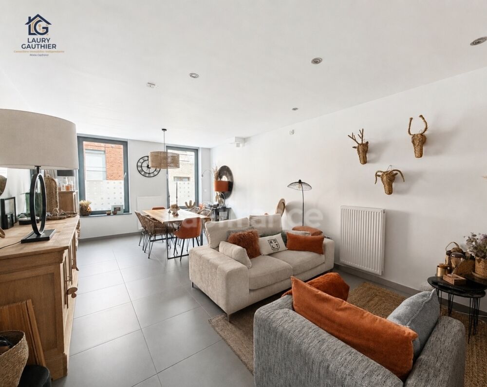 Vente Maison Coup de cœur à Comines – Maison 1930, 2 chambres, bureau, cour sans vis-à-vis, aucun travaux Comines