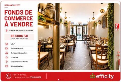 Commerces/Negoce 85000 75009 Paris