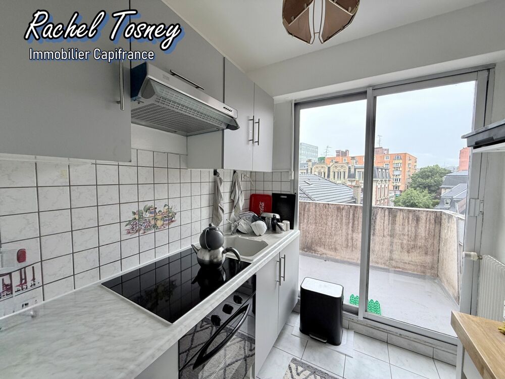 Vente Appartement Belfort hyper-centre – Appartement T2  avec terrasse et balcon, un cocon rare au calme avec parking ! Belfort
