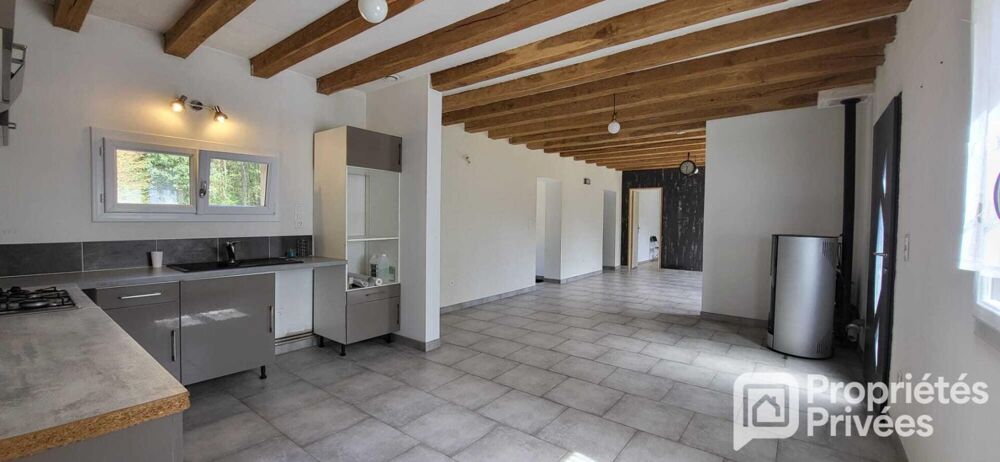 Maison sur parcelle boisée 72m2