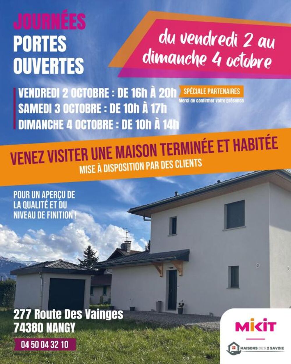Coup de coeur du mois, maison individuelle au prix d'un appartement