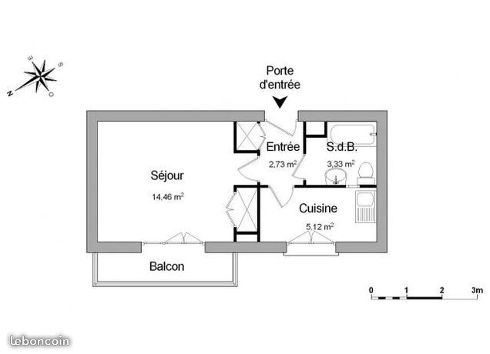 Location Appartement Appartement de 30m2 à louer sur Dijon Dijon