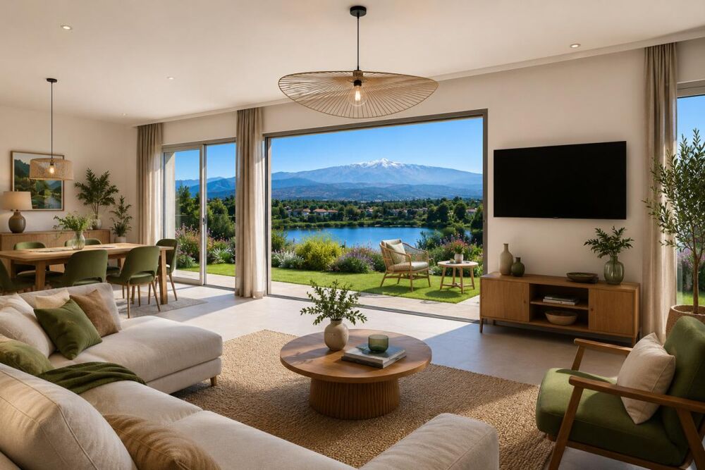 Vente Appartement T2 avec Terrasse & Jardin - Vue Lac et Montagnes ! Villeneuve de la raho