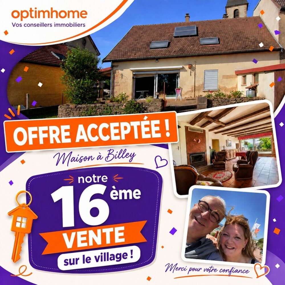 Maison 5 pièces 139 m² · à Billey · 139 m² · 170 000 €