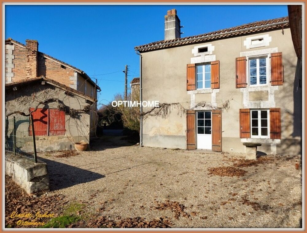 Ensemble de deux maisons Proche de AUBETERRE SUR DRONNE (16)