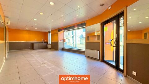   Local commercial libre et rénové – Épinal – 74 m² – Fort passage 